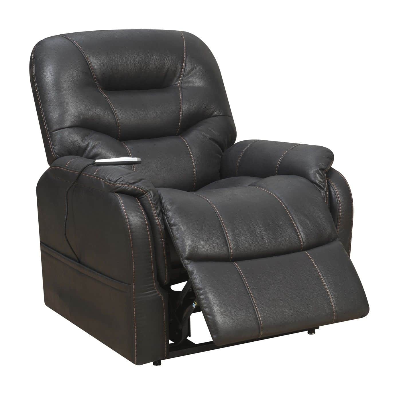 Heat& Massage Recliner Lift Chair Badlands Eclipse Leather Feel ...