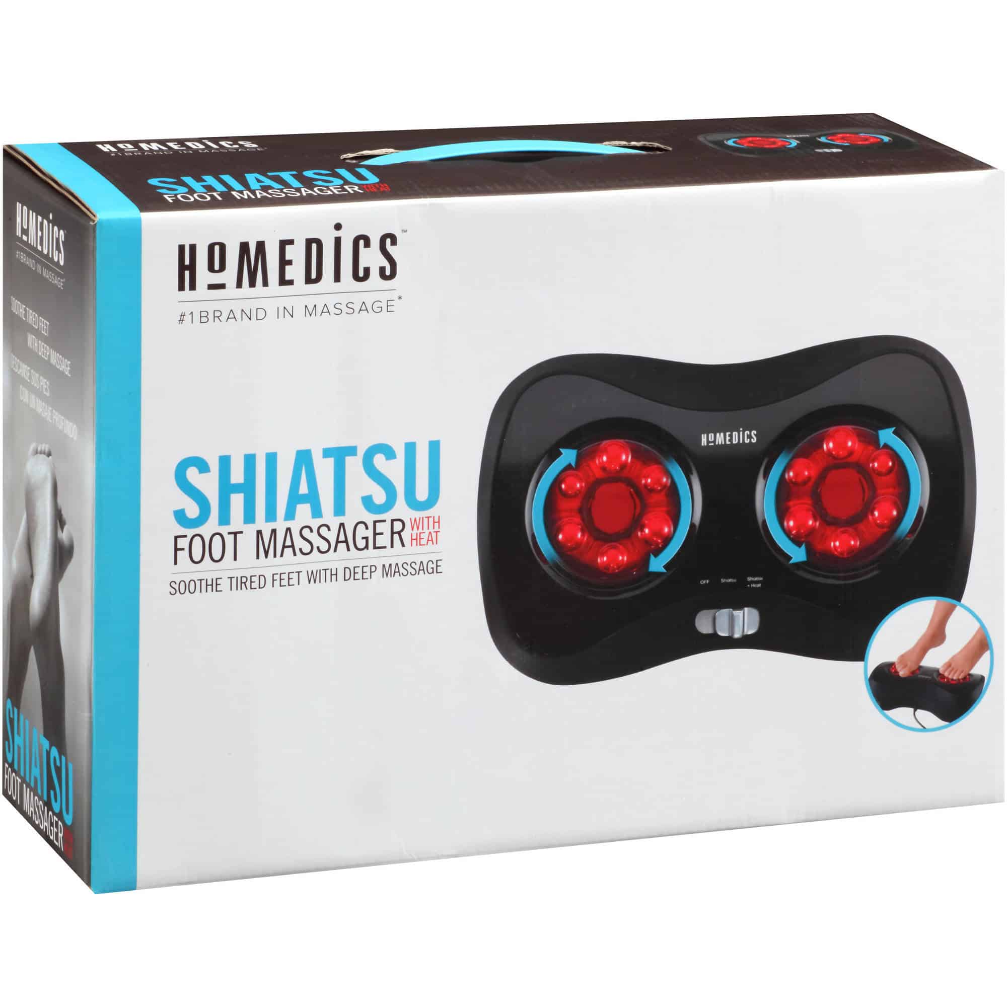 HoMedics Shiatsu Foot Massager with Heat